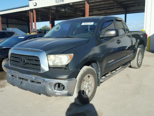 5TBRU54157S450271 - 2007 TOYOTA TUNDRA GREEN photo 2