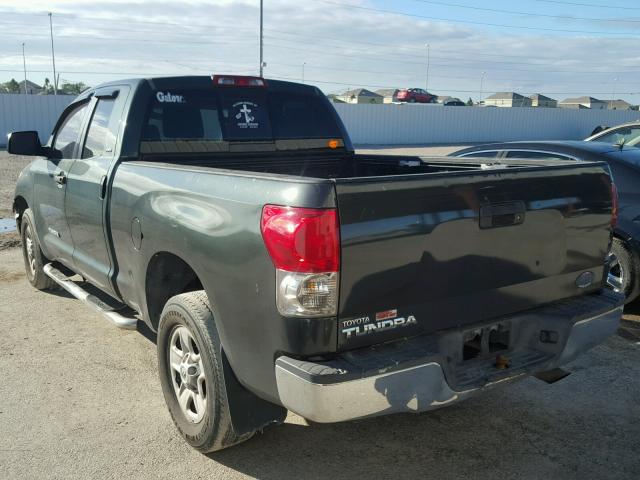 5TBRU54157S450271 - 2007 TOYOTA TUNDRA GREEN photo 3