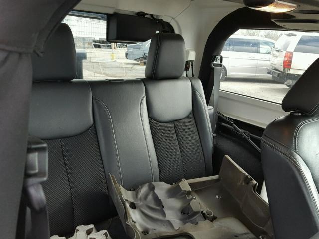 1C4AJWBG3FL627717 - 2015 JEEP WRANGLER S შავი ფოტო 6