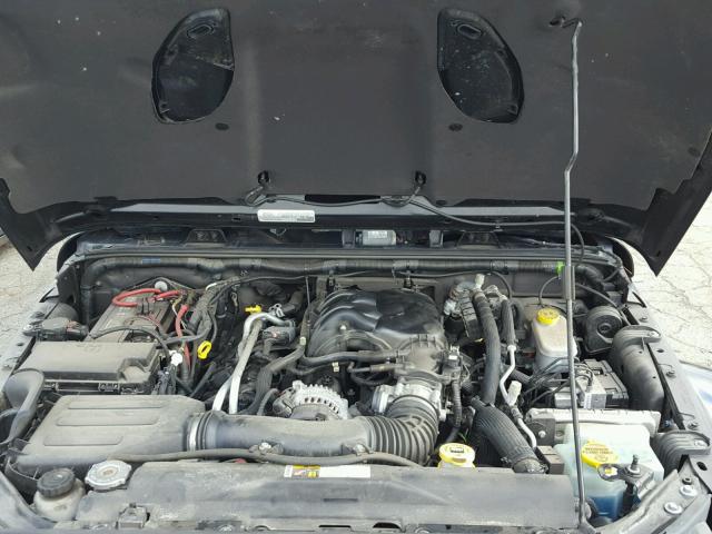 1C4AJWBG3FL627717 - 2015 JEEP WRANGLER S შავი ფოტო 7