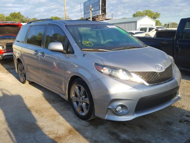 5TDXK3DC2BS124320 - 2011 TOYOTA SIENNA SPO SILVER photo 1