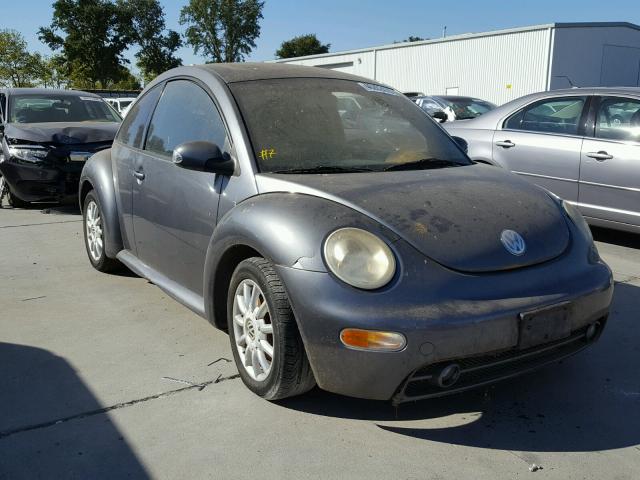 3VWCK31C25M401844 - 2005 VOLKSWAGEN NEW BEETLE Boz foto 1