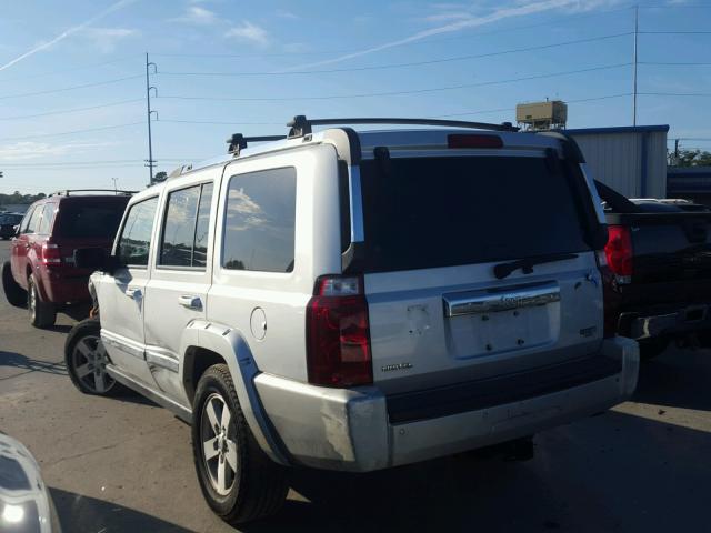 1J8HH58N46C107268 - 2006 JEEP COMMANDER 银色 照片 3