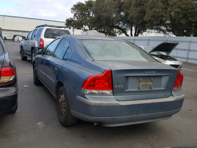 YV1RS64A242331674 - 2004 VOLVO S60 Qəhvəyi foto 3