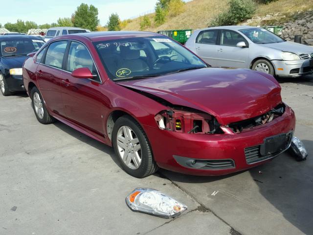 2G1WC57M291184200 - 2009 CHEVROLET IMPALA 2LT BURGUNDY photo 1