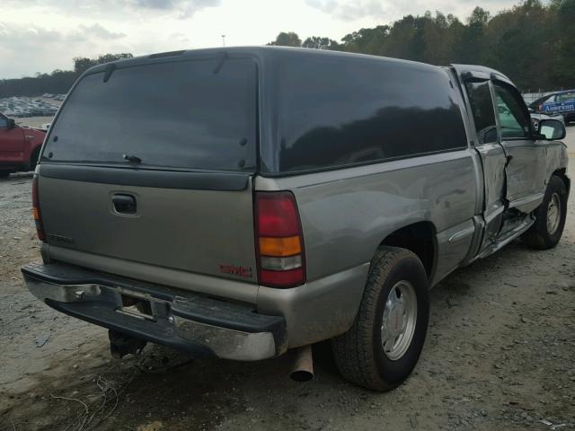 2GTEC19T711335665 - 2001 GMC NEW SIERRA TAN photo 4