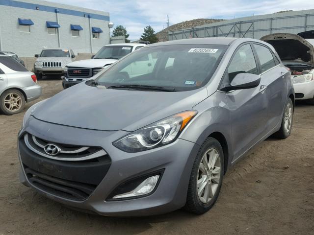 KMHD35LH7EU171380 - 2014 HYUNDAI ELANTRA GT SILVER photo 2