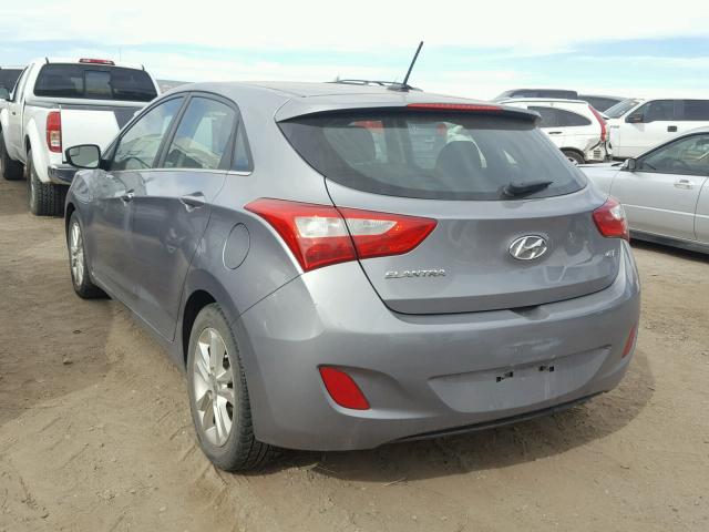 KMHD35LH7EU171380 - 2014 HYUNDAI ELANTRA GT SILVER photo 3