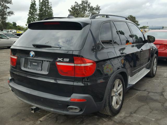 5UXFE83558L098727 - 2008 BMW X5 BLACK photo 4