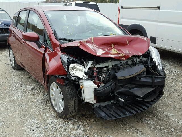 3N1CE2CP5GL377684 - 2016 NISSAN VERSA NOTE RED photo 1