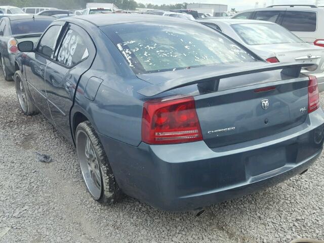 2B3KA53HX6H173972 - 2006 DODGE CHARGER R/ BLUE photo 3