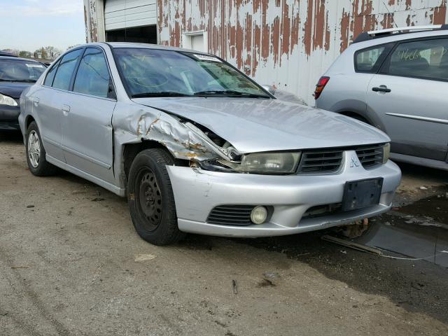 4A3AA46G32E046809 - 2002 MITSUBISHI GALANT ES SILVER photo 1