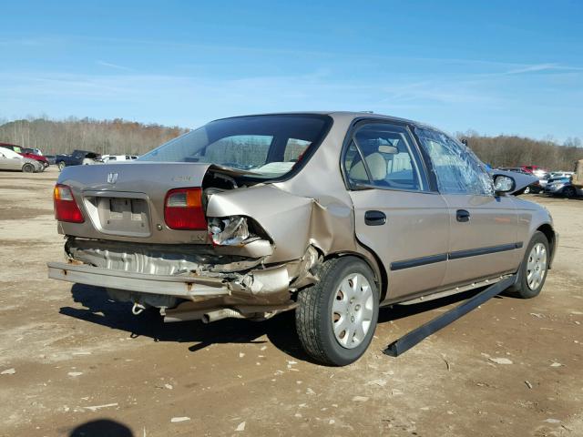 1HGEJ6578YL042455 - 2000 HONDA CIVIC LX BEIGE photo 4