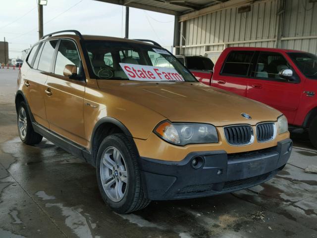 WBXPA93485WD12480 - 2005 BMW X3 GOLD photo 1