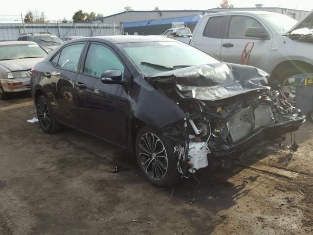 2T1BURHEXGC596848 - 2016 TOYOTA COROLLA L BLACK photo 1