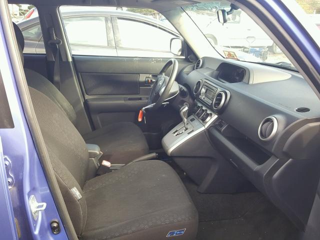 JTLZE4FE4A1110116 - 2010 TOYOTA SCION XB იასამნისფერი ფოტო 5