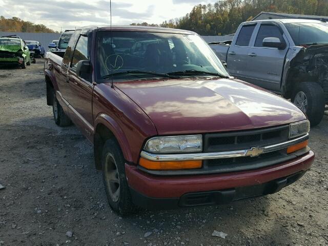 1GCCS195XYK250566 - 2000 CHEVROLET S TRUCK MAROON photo 1