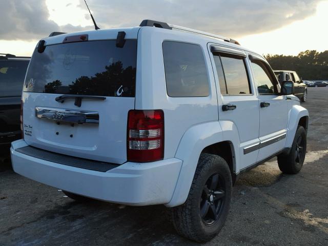 1J4PN5GKXBW546061 - 2011 JEEP LIBERTY LI WHITE photo 4