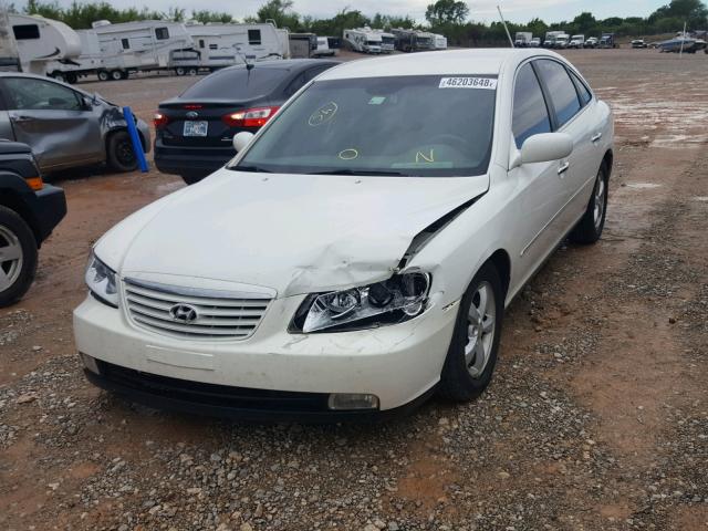 KMHFC46D87A180752 - 2007 HYUNDAI AZERA GLS WHITE photo 2