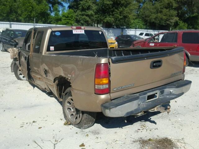 2GCEC19T5X1212603 - 1999 CHEVROLET SILVERADO GOLD photo 3