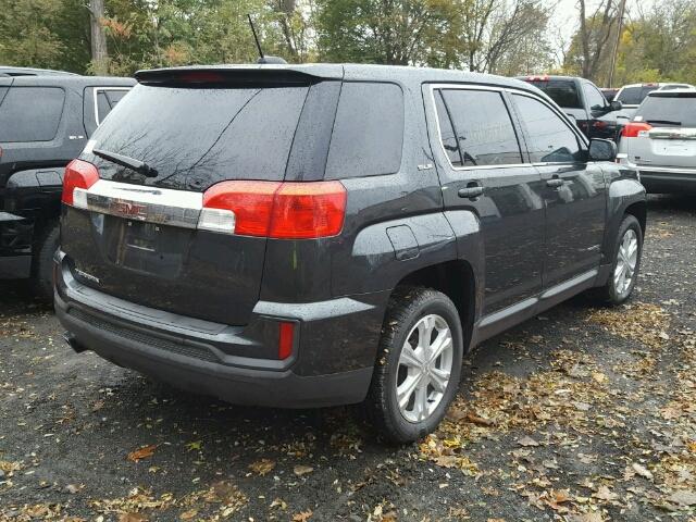 2GKALMEK9H6122263 - 2017 GMC TERRAIN SL GRAY photo 4