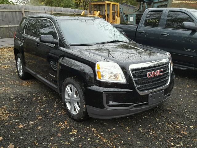 2GKALMEK6H6250346 - 2017 GMC TERRAIN SL BLACK photo 1