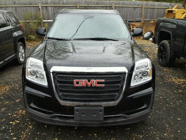 2GKALMEK6H6250346 - 2017 GMC TERRAIN SL BLACK photo 9