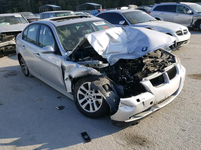 WBAVC53507FZ73725 - 2007 BMW 328 I SULE SILVER photo 1