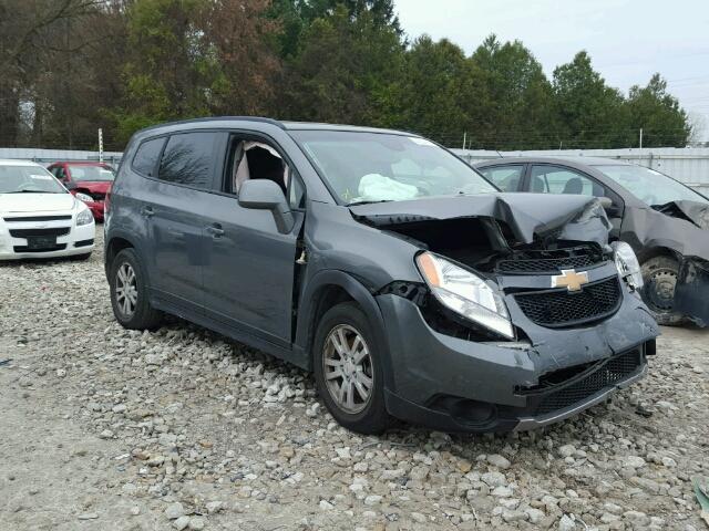 KL77P2EM6CK571449 - 2012 CHEVROLET ORLANDO LT GRAY photo 1