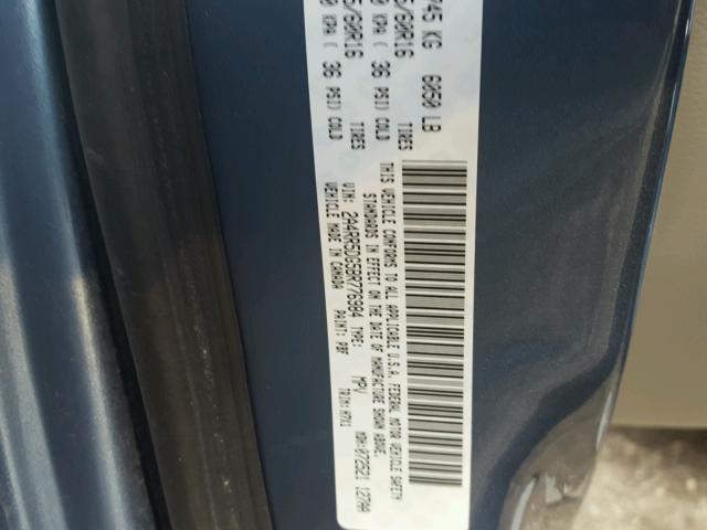 2A4RR5DG5BR776984 - 2011 CHRYSLER TOWN & COU 蓝色 照片 10