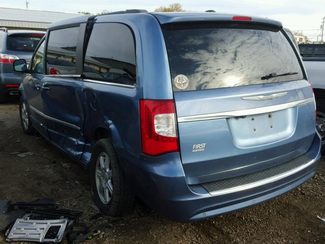 2A4RR5DG5BR776984 - 2011 CHRYSLER TOWN & COU 蓝色 照片 3