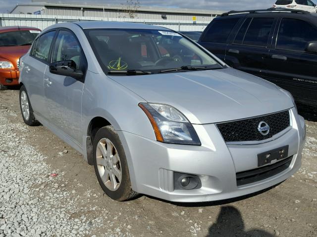 3N1AB6AP9CL708836 - 2012 NISSAN SENTRA 2.0 SILVER photo 1