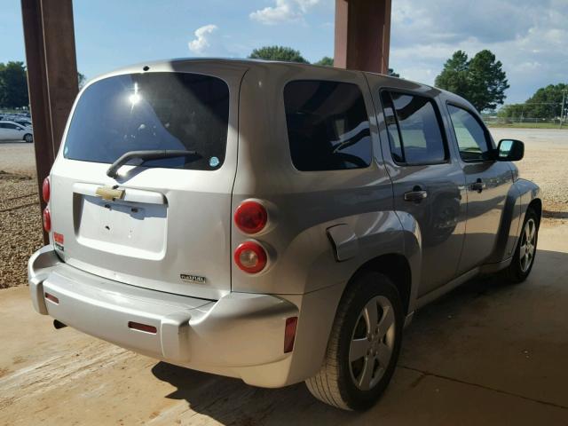 3GNBAADB4AS509789 - 2010 CHEVROLET HHR LS Plata foto 4