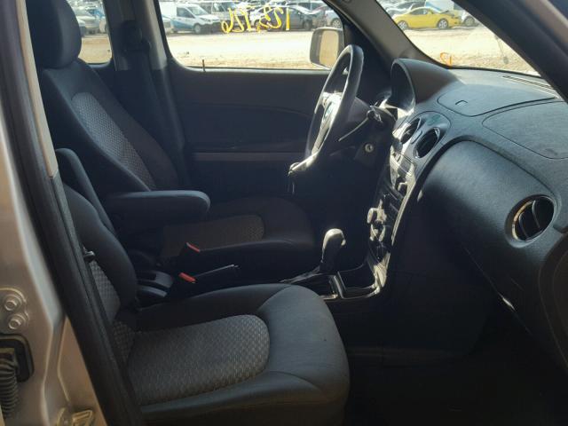3GNBAADB4AS509789 - 2010 CHEVROLET HHR LS Plata foto 5