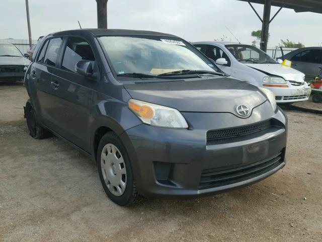 JTKKU4B44AJ057133 - 2010 TOYOTA SCION XD GRAY photo 1