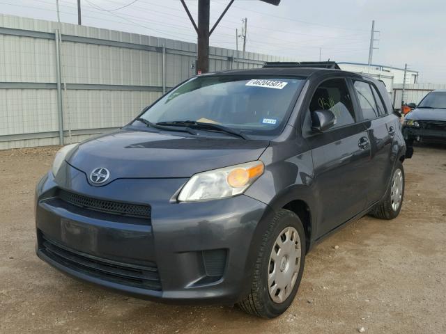 JTKKU4B44AJ057133 - 2010 TOYOTA SCION XD GRAY photo 2