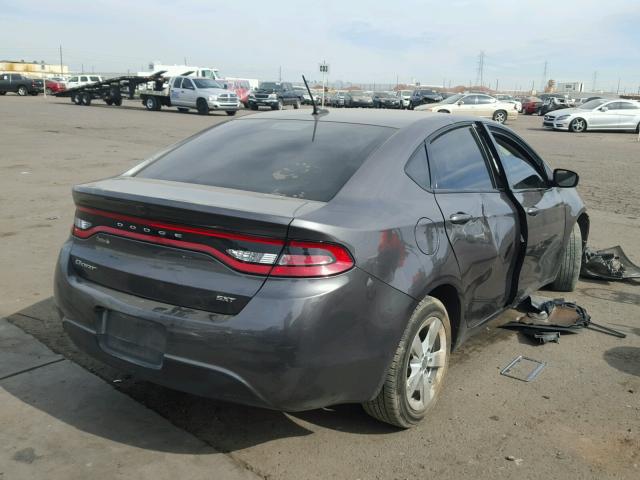 1C3CDFBBXFD370042 - 2015 DODGE DART SXT CHARCOAL photo 4