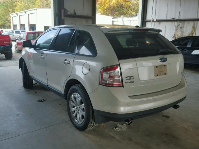 2FMDK39C97BB56942 - 2007 FORD EDGE WHITE photo 3