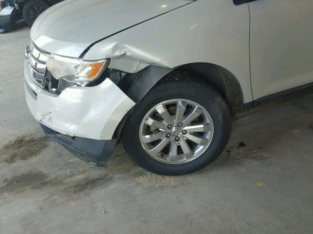 2FMDK39C97BB56942 - 2007 FORD EDGE WHITE photo 9