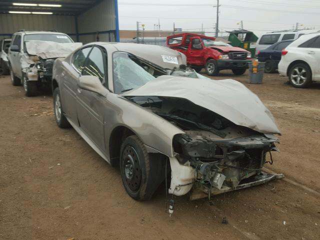 2G2WP552471121355 - 2007 PONTIAC GRAND PRIX Qızıl foto 1