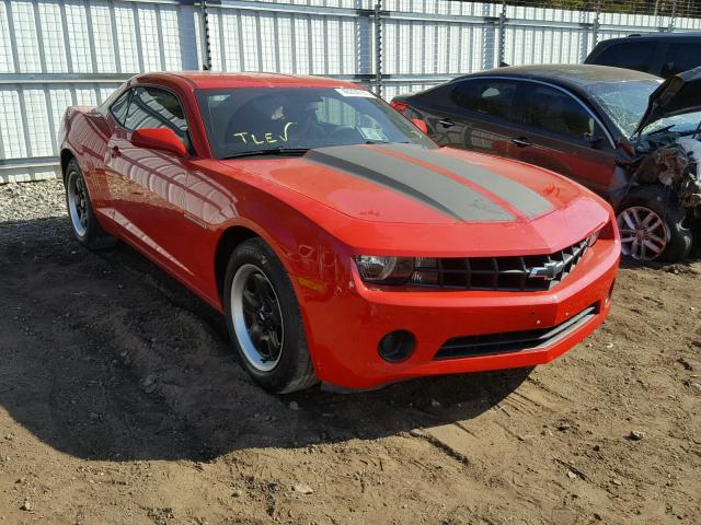 2G1FE1ED9B9119020 - 2011 CHEVROLET CAMARO LS RED photo 1