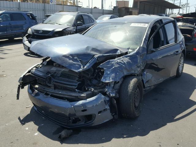 WVWDB7AJ7CW274714 - 2012 VOLKSWAGEN GOLF BLUE photo 9