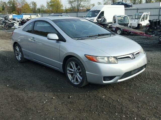 2HGFG21517H703206 - 2007 HONDA CIVIC SILVER photo 1