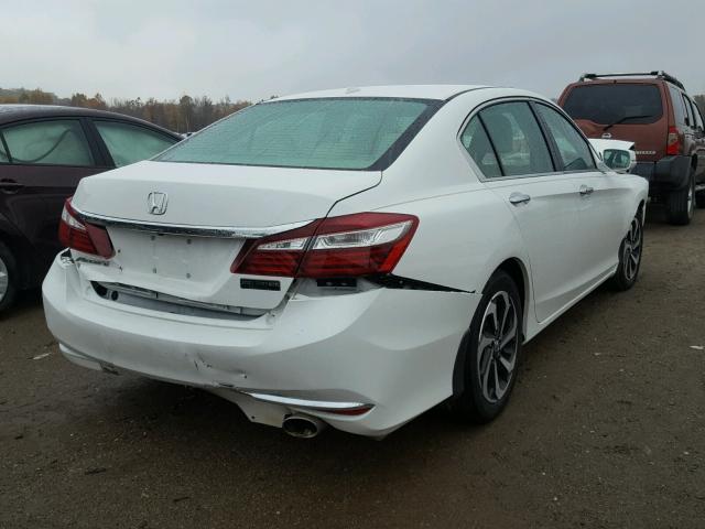 1HGCR2F7XHA155438 - 2017 HONDA ACCORD EX WHITE photo 4