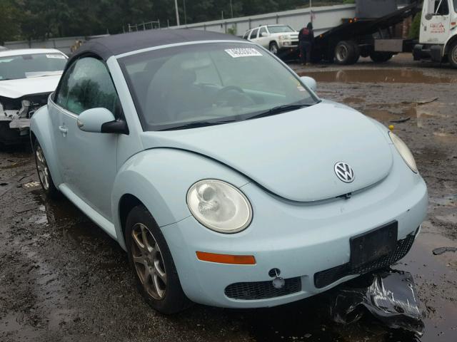 3VWRF31Y06M312026 - 2006 VOLKSWAGEN NEW BEETLE Mavi foto 1