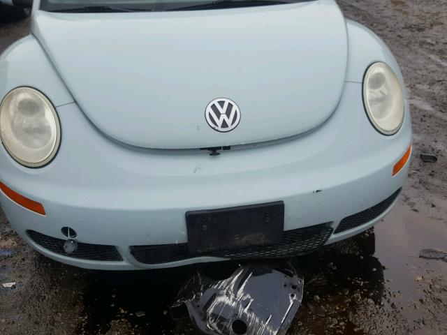 3VWRF31Y06M312026 - 2006 VOLKSWAGEN NEW BEETLE Mavi foto 9