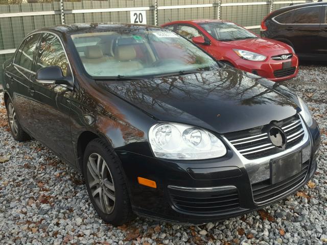 3VWSG71K66M658891 - 2006 VOLKSWAGEN JETTA 2.5 BLACK photo 1