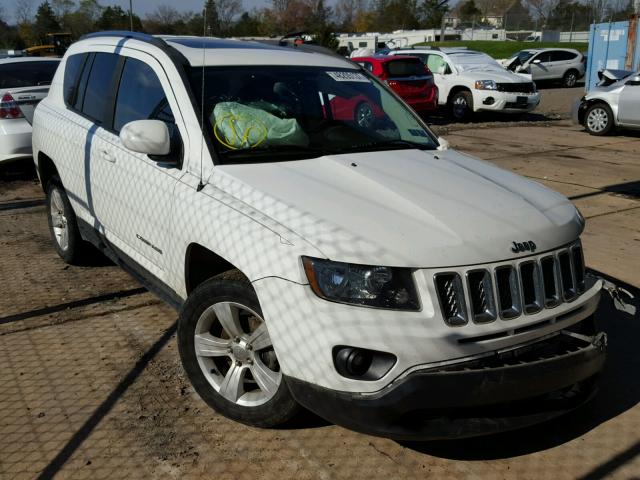 1C4NJDEB5ED529108 - 2014 JEEP COMPASS LA WHITE photo 1