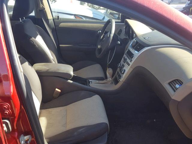 1G1ZA5EN5A4141798 - 2010 CHEVROLET MALIBU LS 栗色 照片 5