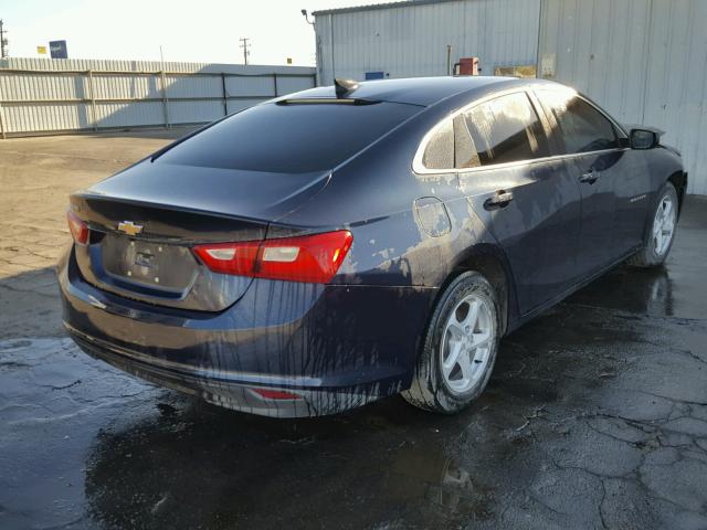 1G1ZB5ST6HF102426 - 2017 CHEVROLET MALIBU LS ლურჯი ფოტო 4